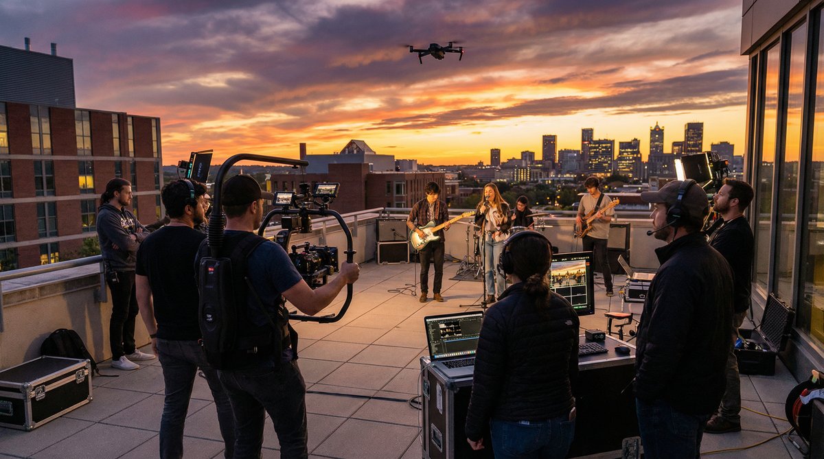 呦呦视频传媒-MV拍摄幕后花絮传媒